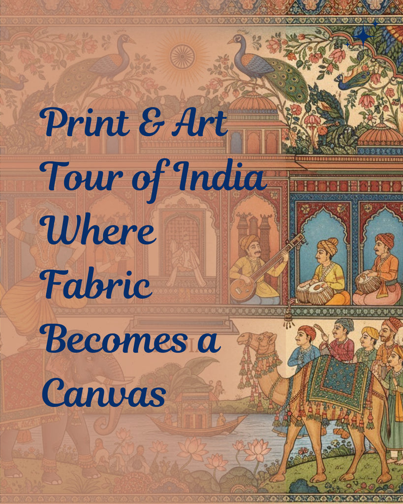 Art Tour of India – Where Fabric Becomes a Canvas