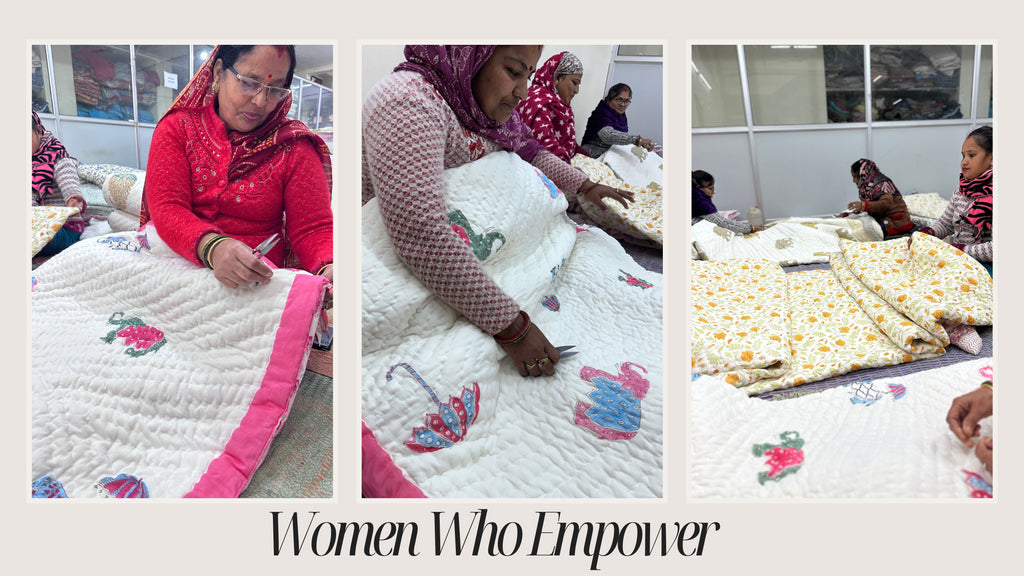 Women Who Empower: The Story Behind Block Printing & Handcrafted Fabrics