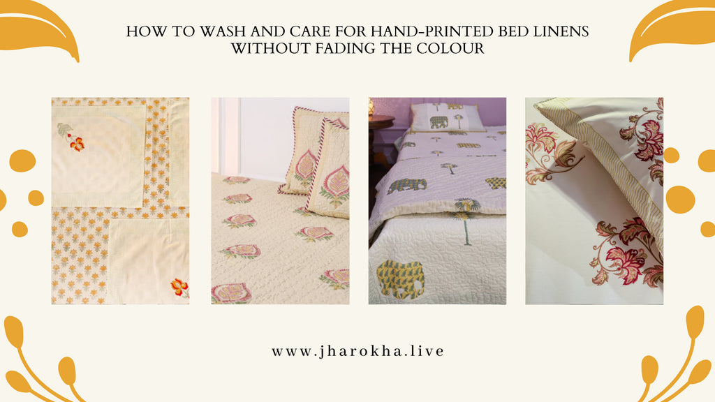 How to Wash and Care for Hand-Printed Bed Linens Without Fading the Colour