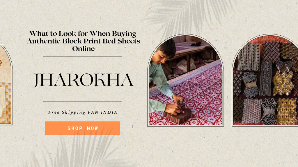 What to Look for When Buying Authentic Block Print Bed Sheets Online