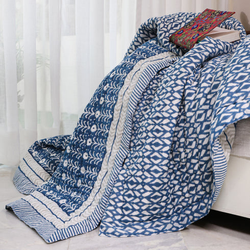 Block Print Heritage Razai