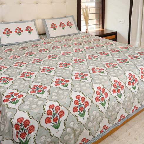 Lily Fields Bed Sheet