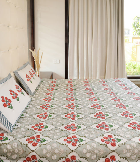 Lily Fields Bed Sheet