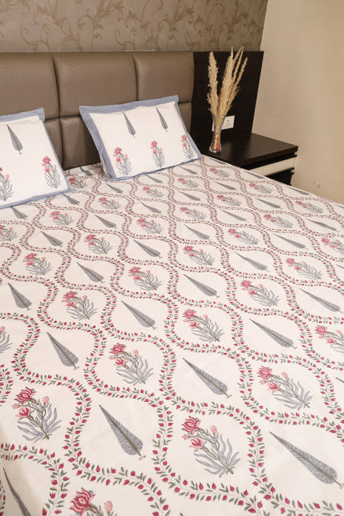 Floral Whisper Bed Sheet