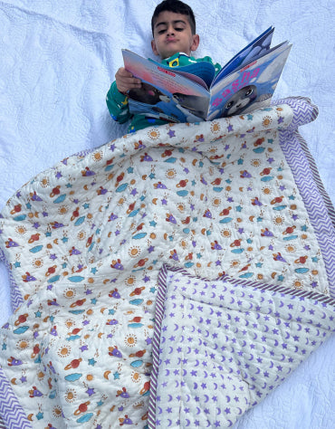 Outer Space Baby Razai